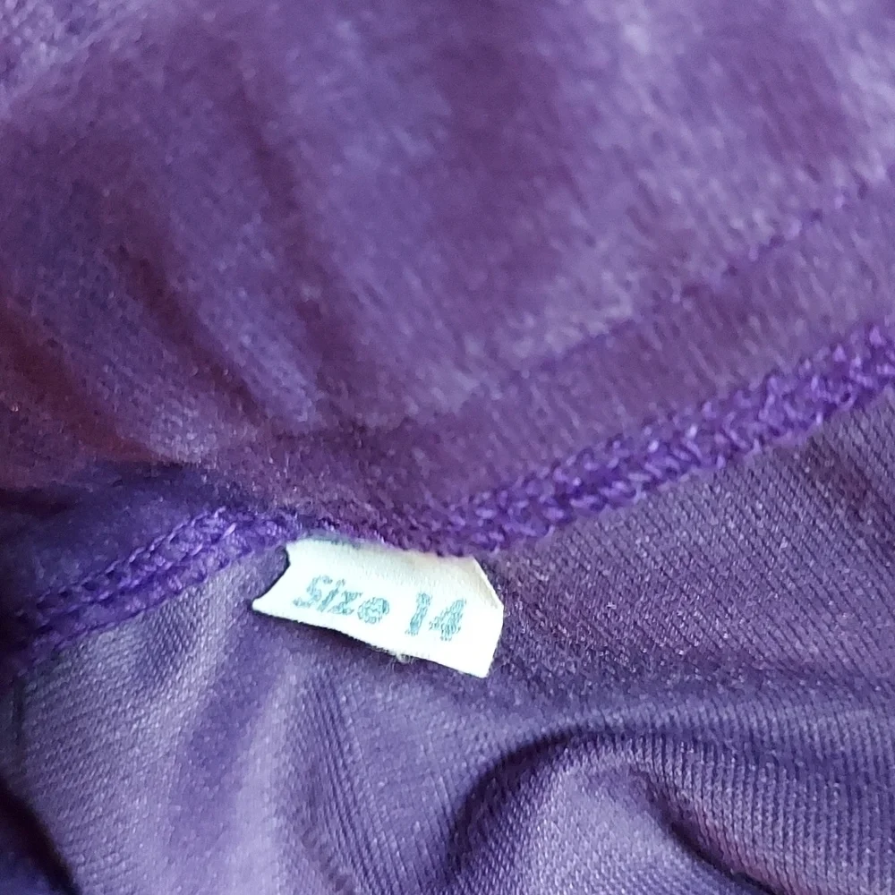 Purple handmade skirt vintage